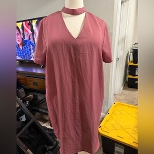 EUC Mauve Plus Size Tunic 3XL